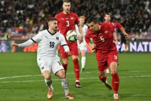 Serbia vs Áo (00:00 – 24/03) | Xem lại trận đấu