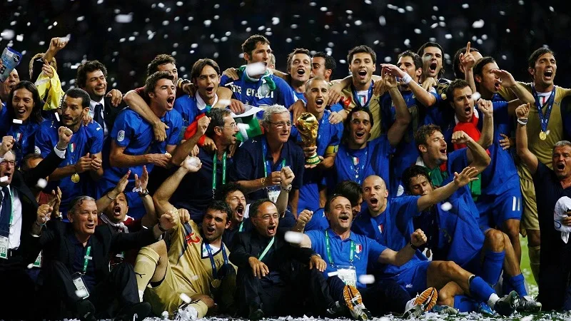 doi bong nao vo dich world cup nhieu nhat